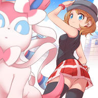 amount:pair atmosphere:city body-type:feral body-type:humanoid series:eeveelutions series:pokemon species:human species:sylveon style:dithering style:intentional-blur style:kawaii // 1200x1200 // 1002KB