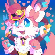 amount:solo body-type:feral outfit series:eeveelutions series:pokemon species:sylveon // 2048x2048 // 383KB