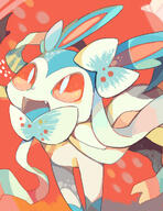 amount:solo body-type:feral oc series:eeveelutions series:pokemon species:sylveon style:detailed-pattern style:tricolor // 1000x1300 // 225KB