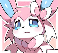 amount:solo body-type:feral concerned series:eeveelutions series:pokemon species:sylveon style:icon style:kawaii style:outline // 2894x2665 // 3.3MB