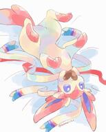 amount:solo atmosphere:valentines-day body-type:feral chocolate series:eeveelutions series:pokemon species:sylveon style:watercolor // 1247x1559 // 162KB