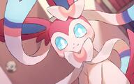amount:solo atmosphere:home body-type:feral series:eeveelutions series:pokemon species:sylveon style:intentional-blur style:kawaii // 1080x680 // 749KB