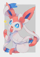 amount:solo body-type:feral series:eeveelutions series:pokemon species:sylveon style:abstract-background style:chromatic-aberration style:kawaii // 1198x1706 // 830KB