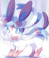 amount:solo body-type:feral series:eeveelutions series:pokemon species:sylveon style:kawaii sweating // 1700x2009 // 263KB