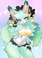 amount:solo body-type:anthro hair species:fox style:kemono style:outline // 1494x2048 // 294KB