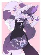 amount:solo body-type:anthro earrings one-sided-hair species:cat style:girly style:kawaii // 1516x2048 // 222KB