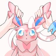 :o amount:solo body-type:feral series:eeveelutions series:pokemon species:sylveon style:kawaii surprise // 2048x2048 // 271KB