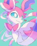 amount:solo body-type:feral series:eeveelutions series:pokemon species:sylveon style:chromatic-aberration // 984x1200 // 179KB