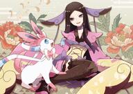 amount:pair body-type:feral flower outfit series:eeveelutions series:pokemon species:human species:sylveon thigh-highs // 3541x2508 // 1.3MB