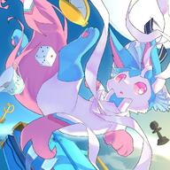 amount:solo atmosphere:anime body-type:feral dice series:eeveelutions series:pokemon species:shiny-pokemon species:sylveon // 1250x1250 // 264KB