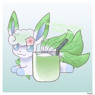 amount:solo body-type:feral drink feminine flower species:alolan-vulpix style:girly wearing-flower // 3000x3000 // 433KB