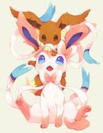 amount:pair body-type:feral series:eeveelutions series:pokemon species:eevee species:sylveon style:kawaii // 700x900 // 289KB