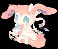 amount:solo body-type:feral milk-bottle series:eeveelutions series:pokemon species:sylveon style:pastel-colors style:playful // 1504x1274 // 549KB