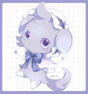 amount:solo body-type:semi-anthro outfit series:pokemon species:espurr style:girly style:one-color // 1910x2048 // 226KB