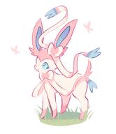 amount:solo body-type:feral series:eeveelutions series:pokemon species:sylveon style:simple-colors // 654x757 // 139KB