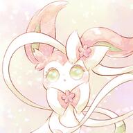 amount:solo body-type:feral feminine flower series:eeveelutions series:pokemon species:sylveon style:girly style:pastel-colors style:very-girly wearing-flower // 1442x1444 // 254KB