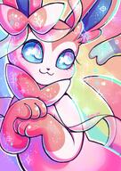amount:solo body-type:feral hall-of-fame:bronze hall-of-fame:silver series:eeveelutions series:pokemon species:sylveon style:girly style:sparkly style:very-girly // 752x1063 // 1.2MB