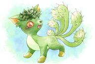 amount:solo body-type:feral cactus oc species:vulpix style:watercolor // 2039x1378 // 385KB