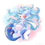 amount:solo body-type:feral content species:primarina style:watercolor // 2000x2000 // 469KB