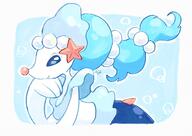 amount:solo body-type:feral body-type:semi-anthro species:primarina style:noisy style:pastel-colors // 1770x1256 // 214KB