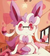amount:solo atmosphere:home body-type:feral hall-of-fame:bronze series:eeveelutions series:pokemon species:sylveon style:girly style:very-girly // 900x1008 // 826KB