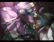 affection amount:pair atmosphere:sunlight body-type:feral cuddling forehead-gem series:eeveelutions series:pokemon species:espeon species:umbreon style:dim style:lens-flare style:noisy // 1500x1150 // 576KB