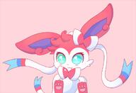 amount:solo body-type:feral series:eeveelutions series:pokemon species:sylveon style:simple-colors visual-teasing // 1319x900 // 311KB