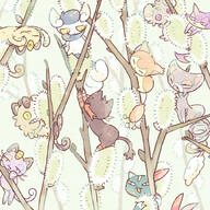 amount:multiple body-type:feral body-type:semi-anthro grouping:cat-pokemon series:pokemon species:alolan-meowth species:espurr species:galarian-meowth species:glameow species:litten species:meowstic species:meowth species:purrloin species:skitty species:sneasel style:playful // 600x600 // 471KB