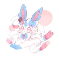 amount:solo body-type:feral feminine flower outfit series:eeveelutions series:pokemon species:shiny-pokemon species:sylveon style:girly style:pastel-colors wearing-flower // 2598x2598 // 256KB