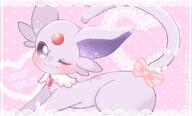 amount:solo atmosphere:fashion atmosphere:frilly-background body-type:feral forehead-gem hall-of-fame:bronze hall-of-fame:silver outfit series:eeveelutions series:pokemon species:espeon style:abstract-background style:girly style:kawaii style:very-girly wearing-bow // 2048x1233 // 207KB