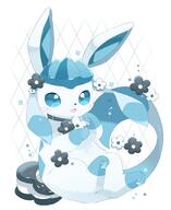 amount:solo body-type:feral series:eeveelutions series:pokemon species:glaceon style:contrasting-colors // 1800x2200 // 249KB