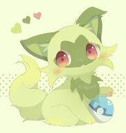 amount:solo body-type:feral species:sprigatito style:dithering style:one-color // 1900x2000 // 171KB