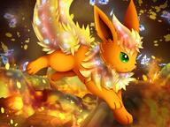 amount:solo atmosphere:cavern body-type:feral series:eeveelutions series:pokemon species:flareon style:lineless treasure // 1536x1152 // 251KB