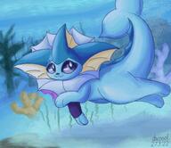 amount:solo atmosphere:undersea body-type:feral hall-of-fame:bronze series:eeveelutions series:pokemon species:vaporeon style:painted // 3000x2600 // 2.3MB