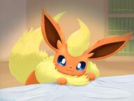 amount:solo atmosphere:bedroom atmosphere:home body-type:feral series:eeveelutions series:pokemon species:flareon style:glow // 1600x1200 // 1.4MB