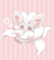 amount:solo body-type:semi-anthro species:cinccino style:abstract-background style:girly style:kawaii style:pastel-colors style:playful style:striped-background // 1000x1112 // 81KB