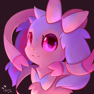 amount:solo body-type:feral series:eeveelutions series:pokemon species:sylveon // 2048x2048 // 2.4MB