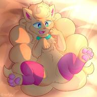 amount:solo atmosphere:sunlight body-type:feral collar species:ninetales thigh-highs // 2000x2000 // 299KB