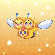 amount:solo body-type:feral species:combee style:one-color style:playful // 2000x2000 // 601KB