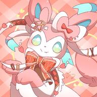 amount:solo body-type:feral chocolatier outfit series:eeveelutions series:pokemon species:sylveon style:girly style:one-color style:pink // 768x768 // 92KB
