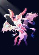 amount:solo angel-wings atmosphere:sunlight body-type:feral series:eeveelutions series:pokemon species:sylveon // 2894x4093 // 4.2MB