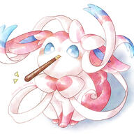amount:solo body-type:feral pocky series:eeveelutions series:pokemon species:sylveon style:girly style:watercolor // 2000x2000 // 3.1MB