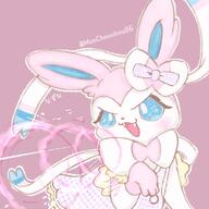 amount:solo body-type:feral causing-destruction-cutely outfit series:eeveelutions series:pokemon species:sylveon style:girly style:one-color style:pink // 585x585 // 199KB