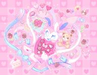 amount:solo atmosphere:assorted-objects body-type:feral chocolate food love-ball pokeball pokepuff series:eeveelutions series:pokemon species:sylveon style:girly style:one-color style:pastel-colors style:pink style:playful style:very-girly sweets // 2048x1583 // 553KB