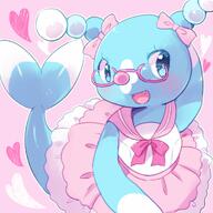 amount:solo atmosphere:valentines-day body-type:feral glasses hall-of-fame:bronze hall-of-fame:gold hall-of-fame:platinum hall-of-fame:silver images-i-hyperfixated-on nerdy outfit schoolgirl-outfit skirt species:brionne style:contrasting-colors style:girly style:kawaii style:one-color style:outline style:pastel-colors style:pink style:playful style:scribbles style:very-girly wearing-bow // 980x981 // 560KB