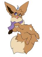 amount:solo body-type:feral scarf series:pokemon species:eevee // 1200x1600 // 110KB