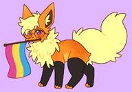 amount:solo body-type:feral butt_freckles freckles glasses nerdy oc pride series:eeveelutions series:pokemon species:flareon style:no-anti-aliasing thigh-highs // 1054x728 // 52KB