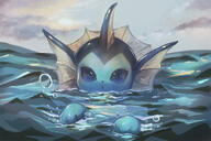 amount:solo body-type:feral series:eeveelutions series:pokemon species:vaporeon // 1050x700 // 203KB