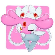 amount:solo body-type:semi-anthro species:mesprit style:girly style:one-color style:outline style:pink visual-teasing // 1200x1200 // 133KB