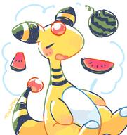 amount:solo body-type:semi-anthro species:ampharos style:playful watermelon // 850x900 // 282KB